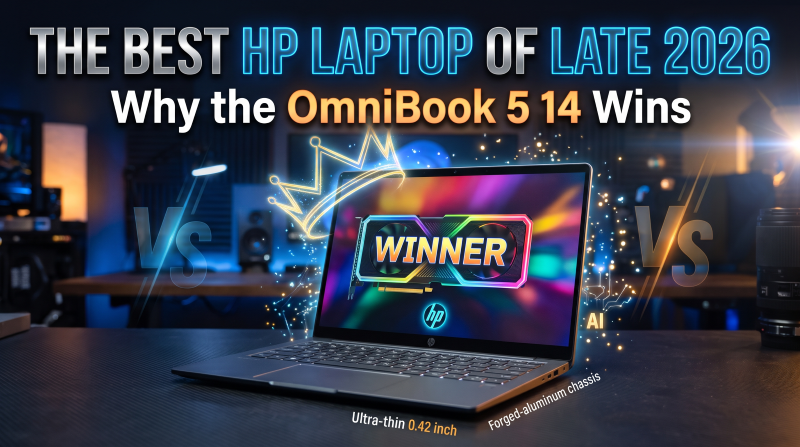 The Best HP Laptop of Late 2026: Why the OmniBook 5 14 Wins